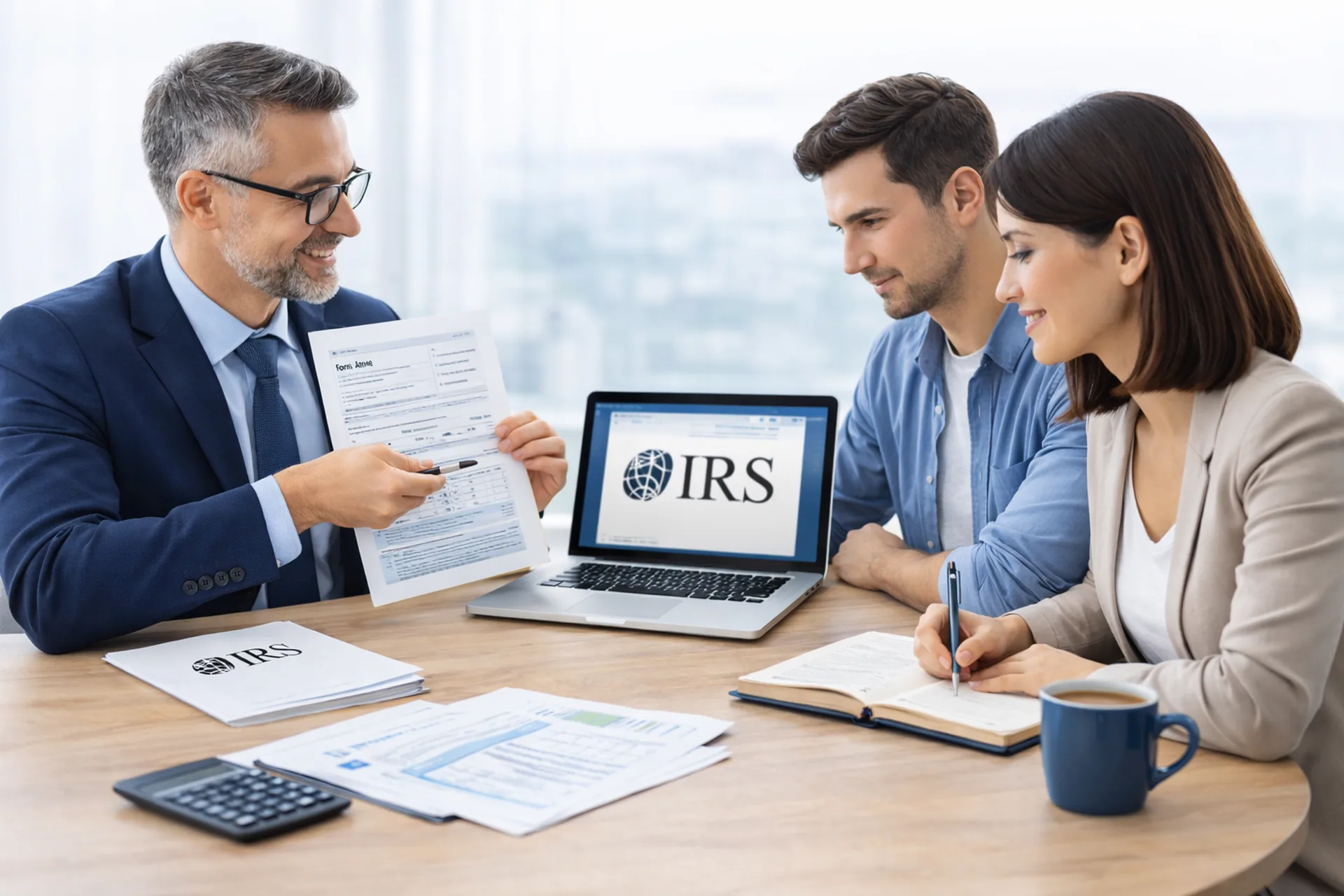 Налоговая консультация и подготовка Form 1040 в США