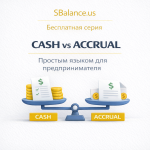 Cash vs Accrual простым языком для предпринимателя
